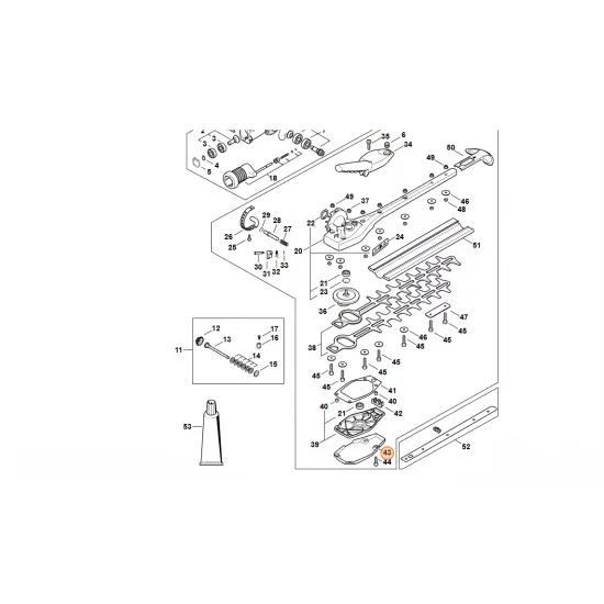 STIHL  Płyta ochronna 4243 641 6600